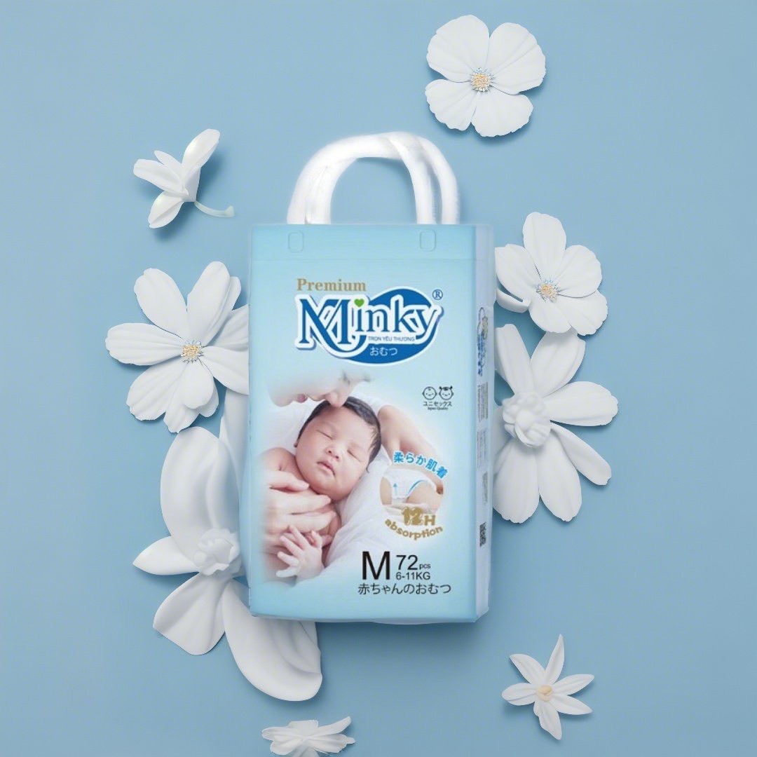 Tã (bỉm) quần size XXXXL (dưới 25kg)  56 miếng